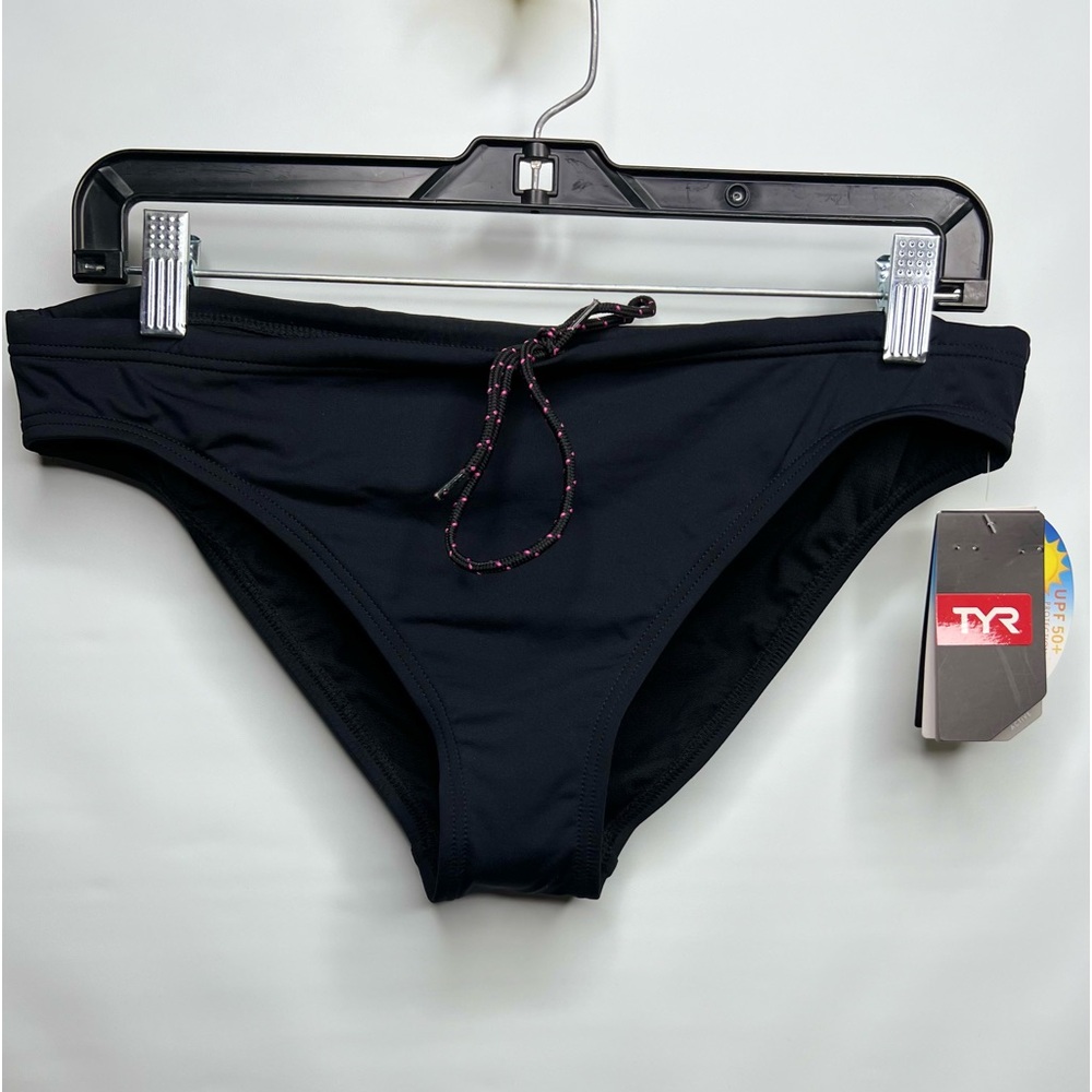 TYR Active Sol Lula Womens Bikini Bottoms Black/Pink Sz XL 14-16 New with Tags